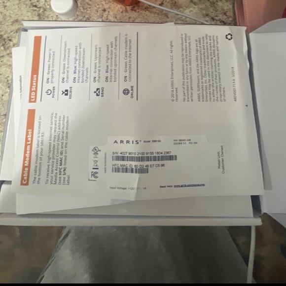 Arris modem - Picture 5 of 8